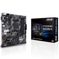Asus Prime B550M-K AMD B550 Soket AM4 4866 MHz DDR4 2xM.2 USB 3.2 Aura RGB mATX Anakart