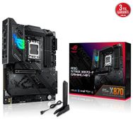 Asus ROG Strix X870-F GAMING WIFI 4xDDR5 4xM.2 HDMI DP Type-C Bluetooth V5.4 AMD Ryzen 9000-8000-7000 Serisi AM5 Soket Anakart