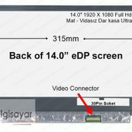 Asus Vivobook 14 X405UR-BV044T LCD Led Panel Uyumlu Laptop Ekran