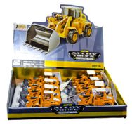 Asya Oyuncak 04530-8831 8li Display Kutulu Metal İş Makineleri