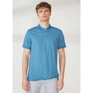 AT.P.CO A265P75343 Mavi Polo Erkek T-Shirt