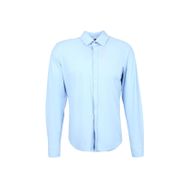 AT.P.CO A266CARLST98 Açık Mavi Slim Fit Düğmeli Yaka Erkek Gömlek