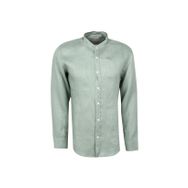 AT.P.CO A266DANIELL20 Yeşil Slim Fit Düğmeli Yaka Erkek Gömlek