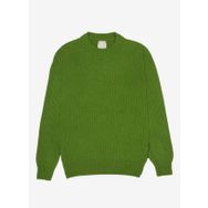 AT.P.CO A274S30OMEGA Koyu Yeşil Bisiklet Yaka Slim Fit Erkek Kazak