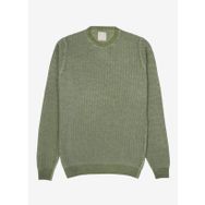 AT.P.CO A274S37COLD Koyu Yeşil Bisiklet Yaka Slim Fit Erkek Kazak
