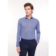 AT.P.CO A276JORDANJS01 Lacivert Slim Fit Gömlek Yaka Erkek Gömlek