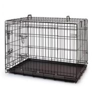 Atakan Petshop Siyah 77x47x55 cm Metal Kedi Köpek Kafesi