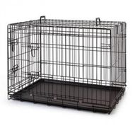Atakan Petshop Siyah 91x61x66 cm Metal Kedi Köpek Kafesi