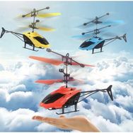 Atakan Rc Kırmızı Helikoper Uzaktan Kumandalı Şarjlı Helikopter Sensörlü Drone Helikopter