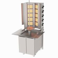 Atalay ADG-10D Gazlı Motorlu Duvara Monte Döner Ocağı