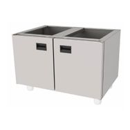 Atalay AST-873 Paslanmaz 80x67x55 cm Set Altı Tezgah