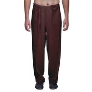 Atasi Rayon Etnik Ayarlanabilir Wine Red Erkek Pantolon
