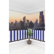 Ataylar Balkon Demir Perde Mavi 430x80 cm Güneşlik