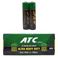 ATC İnce Kalem AAA 1.5 V 60'lı Pil