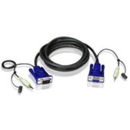 ATEN 2L-2402A VGA Audio Cable 1.8m KVM Kablosu
