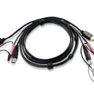 Aten 2L-7D02UH 1.8 mt USB Klavye Mouse Monitör Hoparlör HDMI Kvm Switch Kablosu