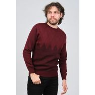 Ateş Triko 6091805 Bordo Erkek Kazak