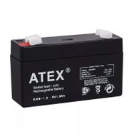 Atex AX6-1.3 6 Volt 1.3 AH Kuru Akü
