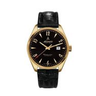 Atlantic 51752.45.65G Siyah Deri Erkek Kol Saati