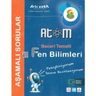 Atom 8. Sınıf Fen Bilimleri Aşamalı Sorular-Artı Zeka Yayınları