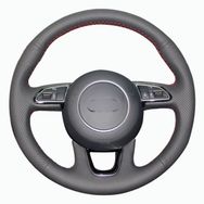 Audi A3 13-15 Uyumlu Araca Özel Deri Direksiyon Kılıfı