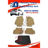Audi A3 Sedan 2013 ve Sonrasi Bej Paspas ve Bagaj Havuzu