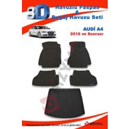 Audi A4 2016 ve Sonrası Paspas ve Bagaj Havuzu