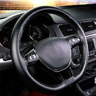 Audi Q1 Siyah Direksiyon Kılıfı