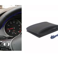 Audi Q3 Siyah Direksiyon Kılıfı