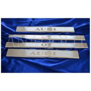 Audi Q7 Lazer Kumlama 2006 Üzeri 4 Parça Krom Kapı Eşiği