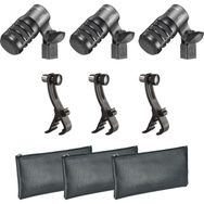 Audio Technica ATM230PK 3'lü Paket Hipercardioit Enstrüman Mikrofonu