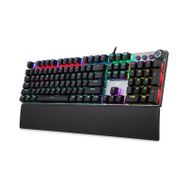 Aula F2058 Bilek Destekli RGB Makrolu Gri Mekanik Kablolu Oyuncu Klavyesi