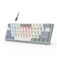 Aula F3261 Type-C Kablolu RGB Mekanik Beyaz Renk Klavye