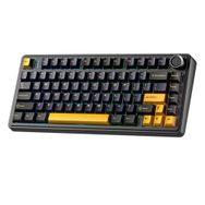 Aula F75 Siyah Mekanik Rgb Tkl Gray Switch Kablosuz Makrolu Hot Swap Klavye