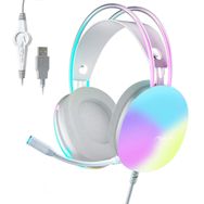Aula S505 RGB USB Yeşil Renk Mikronfonlu Oyuncu Kulaklığı