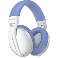 Aula S6 Mavi Type-C Ultra Hafif Mikrofonlu Bluetooth Kablosuz Oyuncu Kulaklığı