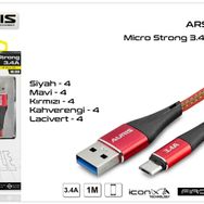 Auris ARS-CB38 Micro Strong Usb Kablo