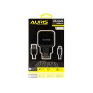 Auris ARS-CH17B 3.4A Ev Kafa Siyah Şarj Başlığı