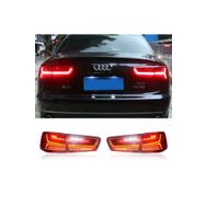 Auto GP Audi A6 Kırmızı Facelift Görünüm 2011-2015 Ledli Stop Lambası