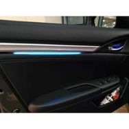 Auto GP Honda Civic FC5 Ambiyans Mavi 4 Parça 2016+ Uyumlu Kapı İç Çıtası