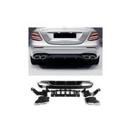 Auto GP Mercedes W213 E63 AMG 2016-2019 Arka Tampon Difüzör ve Egzoz Ucu Seti