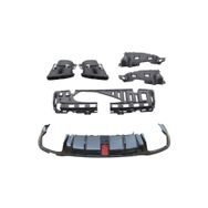 Auto GP Mercedes W213 E63 AMG 2016-2019 Brabus Arka Tampon Difüzör ve Egzoz Ucu