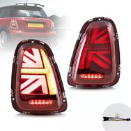 Auto GP Mini Cooper R58 British Flag 2008-2014 Kırmızı Ledli Stop Lambası