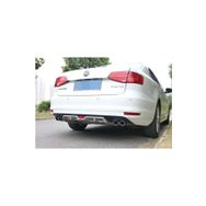 Auto GP Volkswagen Jetta Sedan 2015 2019 Gri 4 Çıkış Arka Tampon Difüzörü