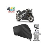 Autoes Aprilia RSV 4 Factory Siyah Kilit Uyumlu Motosiklet Brandası