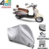 Autoes Asya Nostalji 125 Kilit Uyumlu Motosiklet Brandası