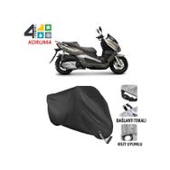 Autoes Autoes Aeon Elite 250 Siyah Kilit Uyumlu Motosiklet Brandası