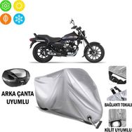 Autoes Bajaj Avenger Street 150 Kilit Uyumlu Motosiklet Brandası