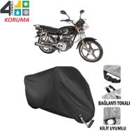 Autoes Bisan Toprak WRC100 Siyah Kilit Uyumlu Motosiklet Brandası