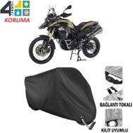 Autoes Bmw F800 GS Adventure Siyah Kilit Uyumlu Motosiklet Brandası